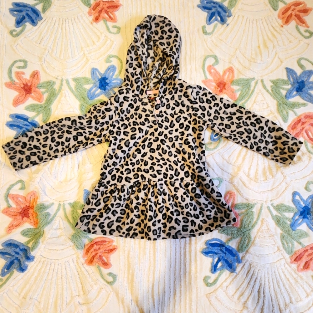 Carter's 4t fleece animal print pullover